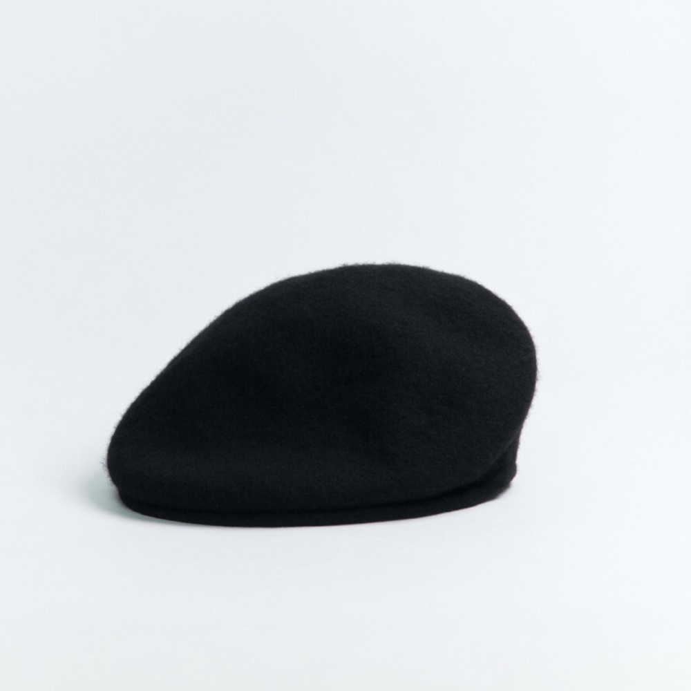 felted wool newsboy or flat cap